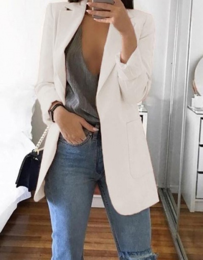 Replica Fashion Lapel Business Casual Plus Size Blazer Long Sleeve #793271 $26.07 USD for Wholesale