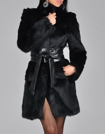 Winter Latest Style Plus Size Imitation Mink Coat Long Sleeve #793302 $30.83 USD, Wholesale Fashion Outerwear