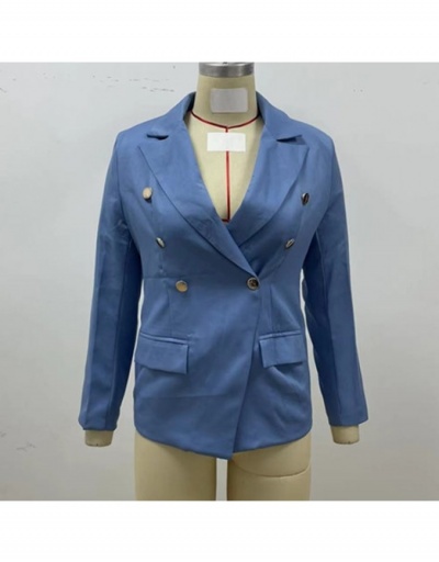 Replica  Women's Fashion Slim Temperament Blazers Suits  Long Sleeve Lapel #793345 $30.42 USD for Wholesale