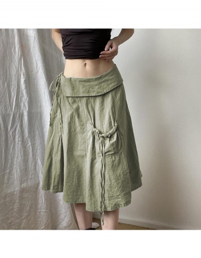 Fashion Pure Color Pocket Skirt For Women #793370 $28.13 USD, Wholesale Fashion Skirts