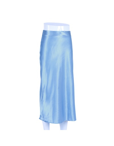 Replica  Casual Pure Color Women's Skirt #793380 $19.31 USD for Wholesale