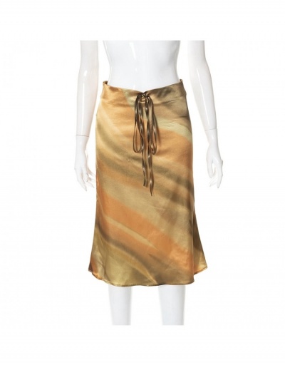 Replica  Summer Printing High Waist Skirts #793383 $19.79 USD for Wholesale