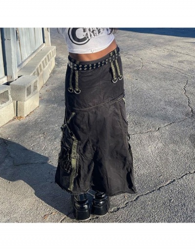 Replica Cool Street Black Pencil  Maxi Skirts For Women #793386 $37.88 USD for Wholesale