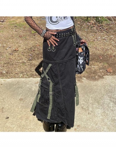 Replica Cool Street Black Pencil  Maxi Skirts For Women #793386 $37.88 USD for Wholesale