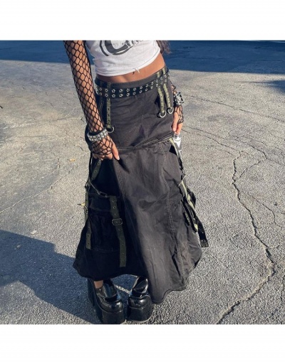 Replica Cool Street Black Pencil  Maxi Skirts For Women #793386 $37.88 USD for Wholesale