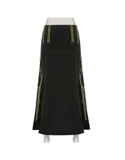 Replica Cool Street Black Pencil  Maxi Skirts For Women #793386 $37.88 USD for Wholesale