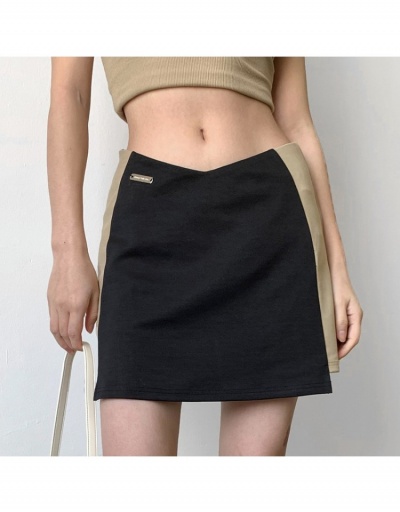  2022 Fashion Summer Contrast Color Bodycon Skirts #793391 $22.40 USD, Wholesale Fashion Skirts