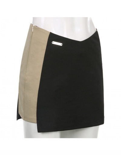 Replica  2022 Fashion Summer Contrast Color Bodycon Skirts #793391 $22.40 USD for Wholesale