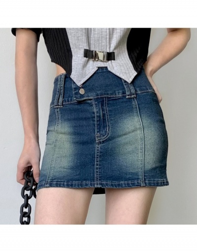 Replica  2022 Spring Easy Match Denim Skirts #793393 $27.24 USD for Wholesale