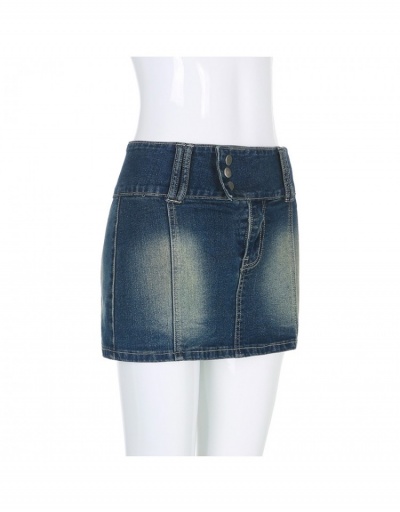 Replica  2022 Spring Easy Match Denim Skirts #793393 $27.24 USD for Wholesale