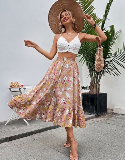  Women's Casual Fashion Resort Floral Skirt #793399 $23.66 USD, Wholesale Fashion Skirts