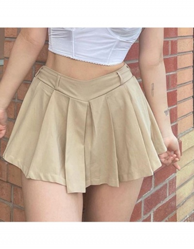 Replica  Summer Solid Low Waist Pleated Skirt #793422 $25.48 USD for Wholesale