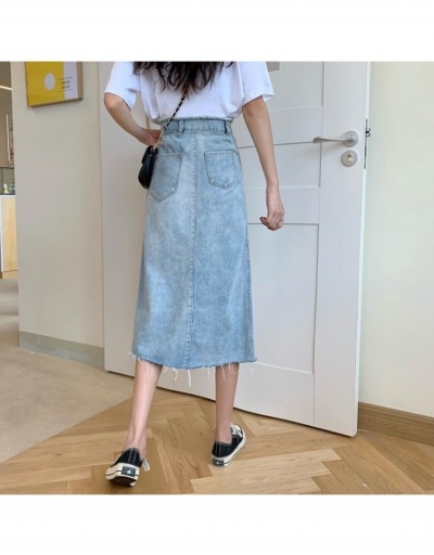 Replica  2022 High Waist Irregular Denim Skirts #793424 $25.09 USD for Wholesale