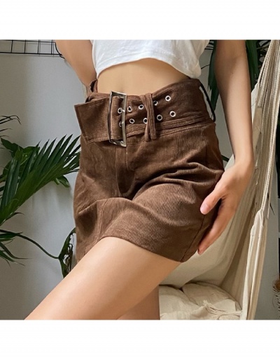 Replica  Solid Retro Fashion Slim Corduroy Skirt #793440 $34.32 USD for Wholesale