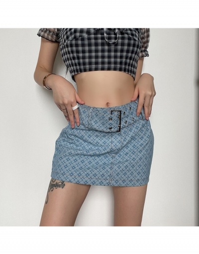 Replica Hot Slim Denim Skirt For Women #793455 $34.52 USD for Wholesale