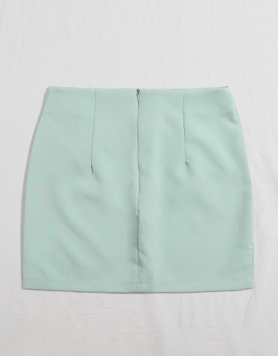 Replica  European Style Women's Single-Breasted Skirt #793456 $20.95 USD for Wholesale