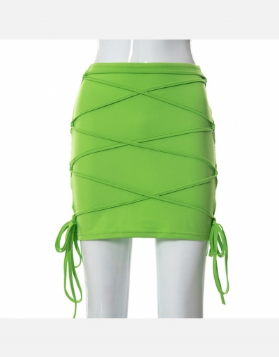 Replica  Leisure Time Drawstring Design Sexy Women Skirt #793482 $15.06 USD for Wholesale