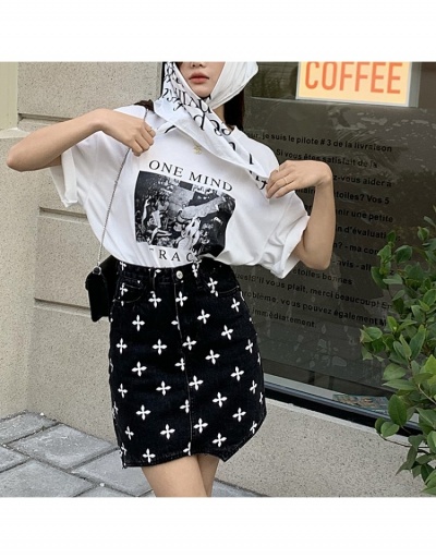 Replica  New Design Style Printing Denim Skirt #793520 $17.85 USD for Wholesale