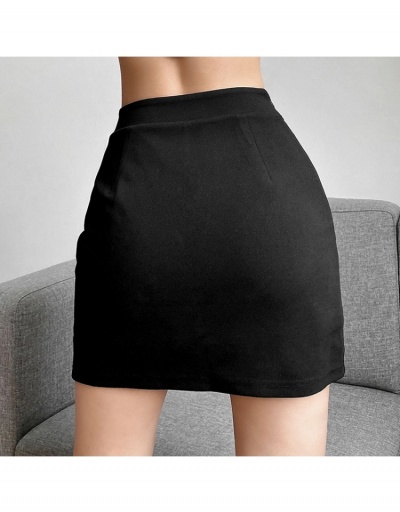 Replica Easy Matching Trendy Pure Color Skirt #793526 $24.81 USD for Wholesale