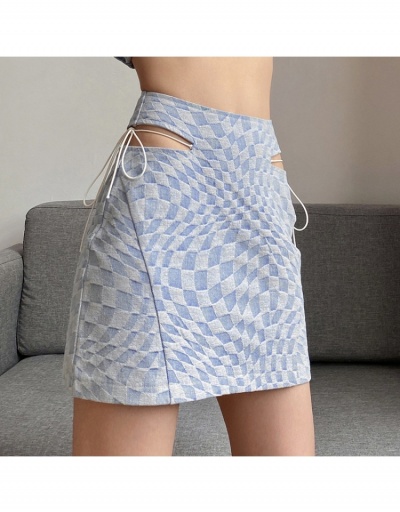 Replica  Summer Fashion High Waist Hollowed Out Women's Skirt #793554 $20.41 USD for Wholesale