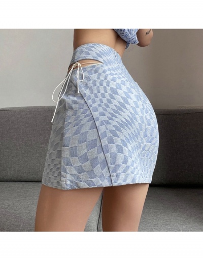 Replica  Summer Fashion High Waist Hollowed Out Women's Skirt #793554 $20.41 USD for Wholesale