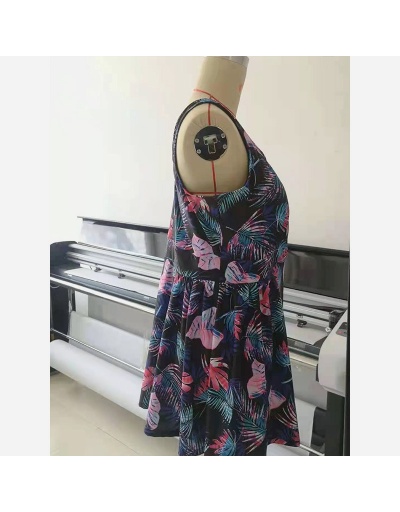 Replica Pattern Printing One-Piece Swimsuit Sleeveless V Neck #793638 $37.63 USD for Wholesale