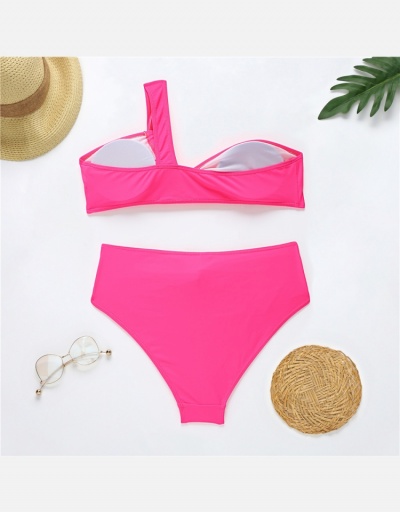 Replica Sexy Solid Two Piece Bikini Sleeveless #793683 $19.87 USD for Wholesale