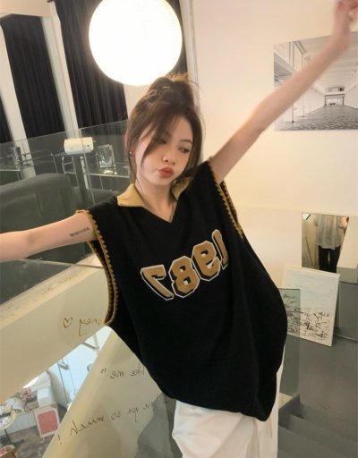 Latest Printed V Neck Loose Street Ladies Tops Short Sleeve V Neck #793810 $32.16 USD, Wholesale Fashion T-Shirts