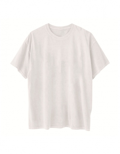 Replica Street Pure Loose Short Sleeve T Shirt  Short Sleeve Crew Neck #793874 $12.74 USD for Wholesale