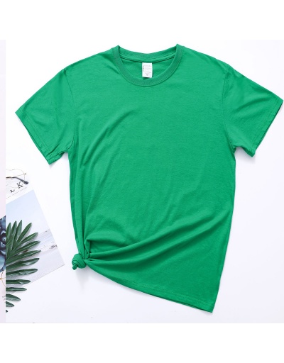 Replica Summer Pure Short Sleeve Casual T Shirt  Short Sleeve Crew Neck #794050 $8.45 USD for Wholesale