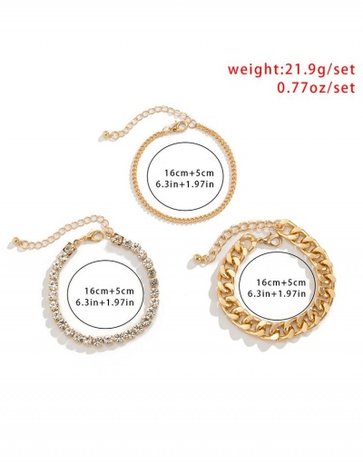 Replica All-Match Chain Hollow Out Bracelet Set #794364 $6.94 USD for Wholesale