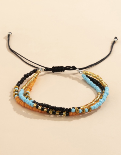 Replica National Style Contrast Color Beaded Bracelet Set #794413 $5.18 USD for Wholesale