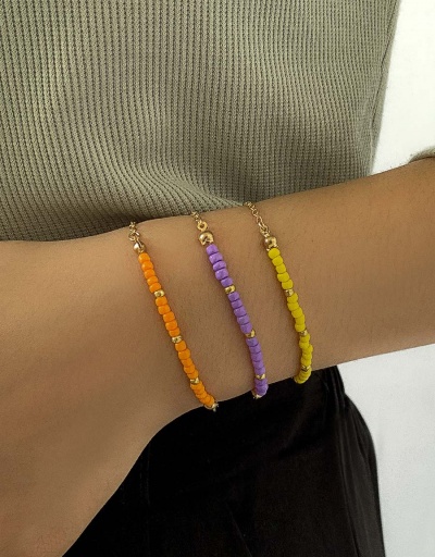 Replica Bohemian Beaded Simple Three Piece Bracelet Set #794416 $5.94 USD for Wholesale