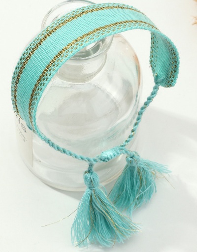 Replica Bohemia Style Tassel Simple Easy Mach Bracelet #794426 $8.14 USD for Wholesale