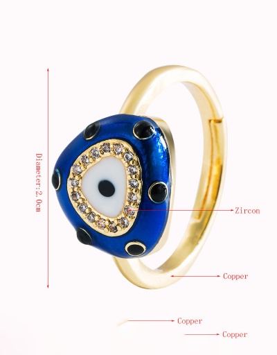 Replica Hyperbolic Demon Eye Geometry Golden Rings #794456 $6.89 USD for Wholesale