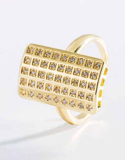 Replica Adjustable Opening Rhinestone Lion Heart Hip Hop Ring #794457 $7.81 USD for Wholesale