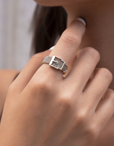 Euro Style Silvery Alloy Vintage Ring #794462 $4.84 USD, Wholesale Fashion Ring