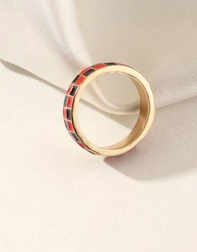 Replica Create Drop Oil Contrast Color Design Ring Chic #794465 $6.34 USD for Wholesale