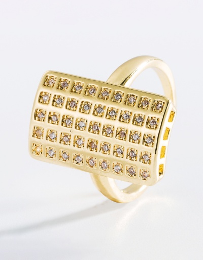 Replica Adjustable Lion Square Heart Shape Ring For Unisex #794477 $9.10 USD for Wholesale