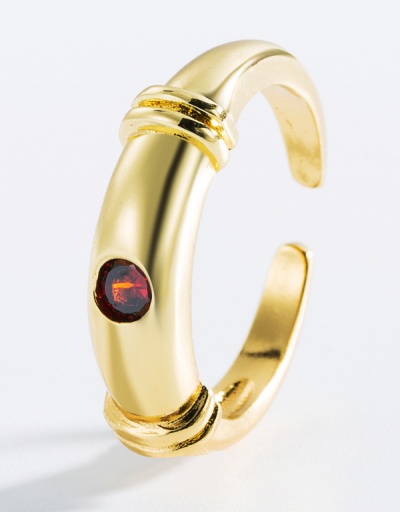 Replica Chic Geometry Hollow Out 18K Ring #794479 $7.53 USD for Wholesale