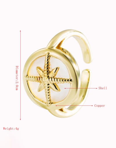 Replica Chic Geometry Hollow Out 18K Ring #794479 $7.53 USD for Wholesale