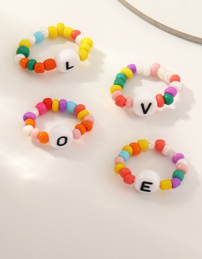 Replica Create Fashion Colourful Beads Rings Accessories #794483 $6.89 USD for Wholesale