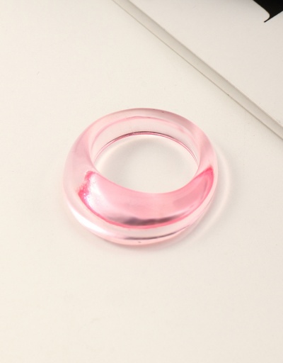 Replica Candy Color Cute Honey Girl Resin Rings #794484 $6.21 USD for Wholesale