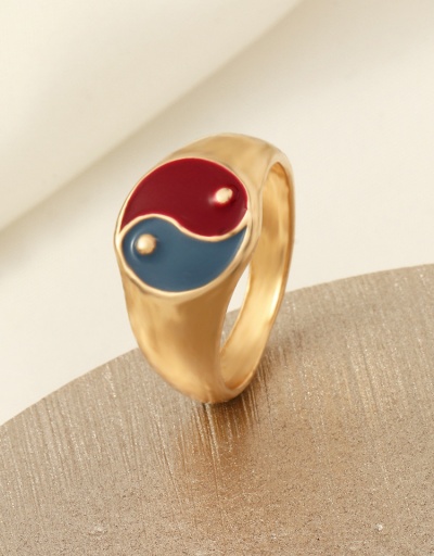 New Contrast Color Rings For Women  #794486 $5.80 USD, Wholesale Fashion Ring