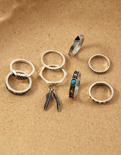 Replica Popular Geometric Simple Rings Set  #794489 $8.12 USD for Wholesale