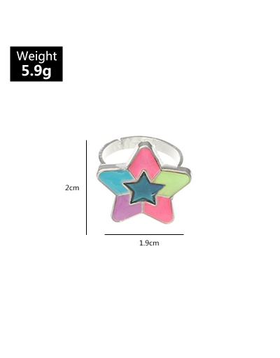 Replica Cute Unicorn Butterfly Heart Pattern Temperature Ring #794497 $6.89 USD for Wholesale