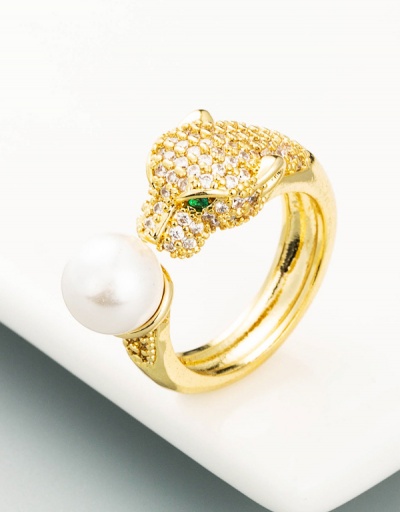 Replica Fashion Animal Zircon Rhinestone Ring For Unisex #794506 $9.41 USD for Wholesale