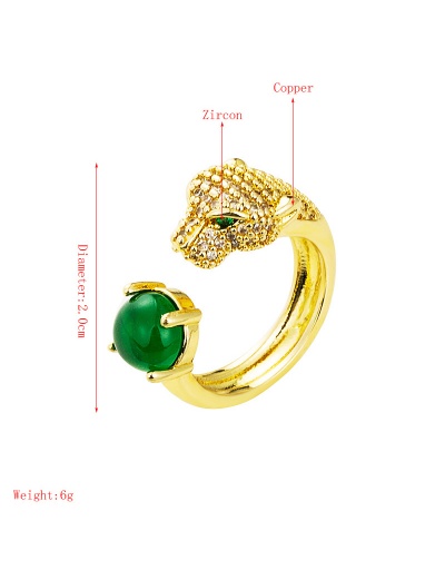 Replica Fashion Animal Zircon Rhinestone Ring For Unisex #794506 $9.41 USD for Wholesale