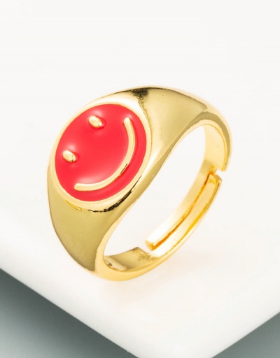 Replica Street Smile Round Ring For Unisex #794507 $7.73 USD for Wholesale