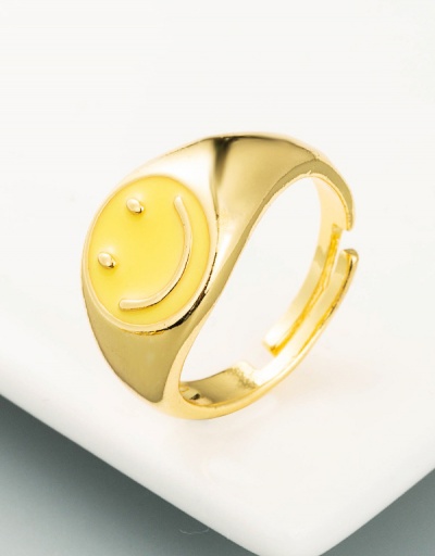 Replica Street Smile Round Ring For Unisex #794507 $7.73 USD for Wholesale